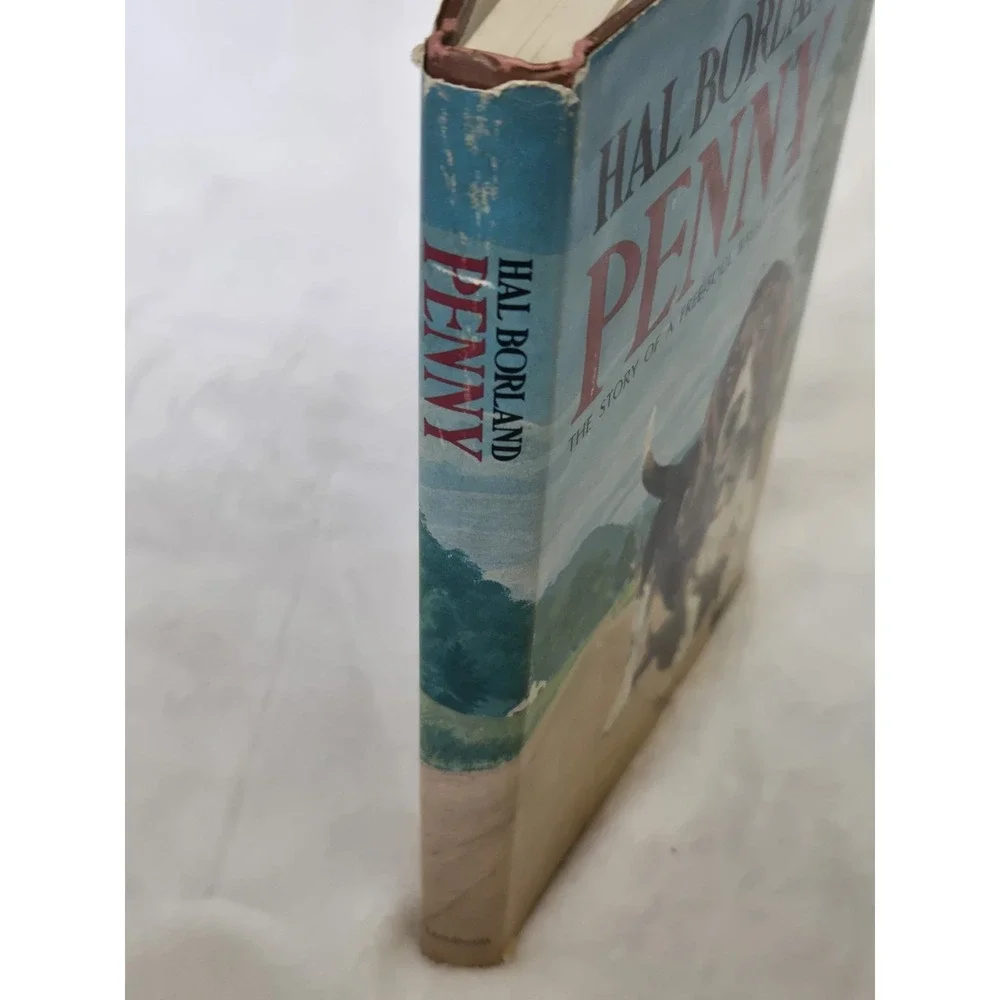 1972 Penny The Story of a Free-Soul Basset Hound Hal Borland HC DJ 1st Edition